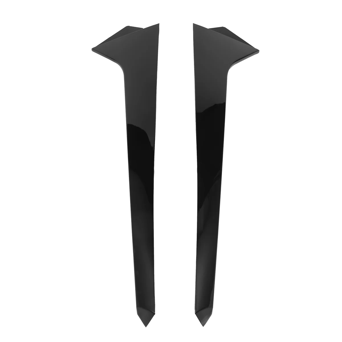 

Автомобильный глянцевый черный Задний боковой спойлер, канатодержатель, разделитель для-Tiguan R-Line 2017-2022, наклейка на ветровое стекло