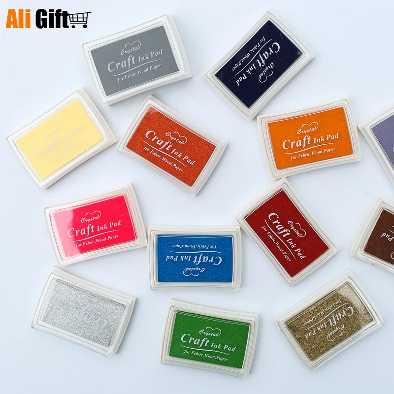 Large Ink Pad Set for Stamping & Scrapbooking 3
