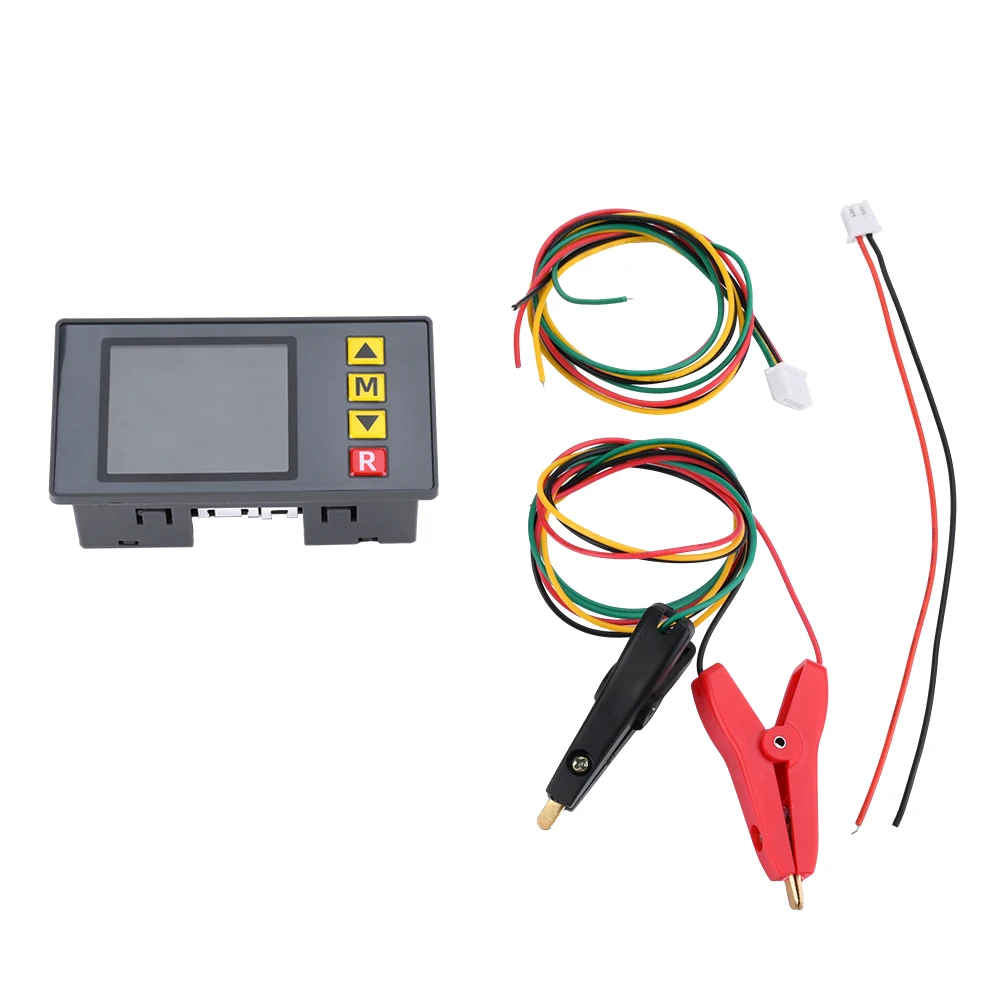 

TS457 Battery Internal Resistance Tester Detector Voltmeter Digital Battery Analyzer High Precision Battery Voltage Tester 4 Pin