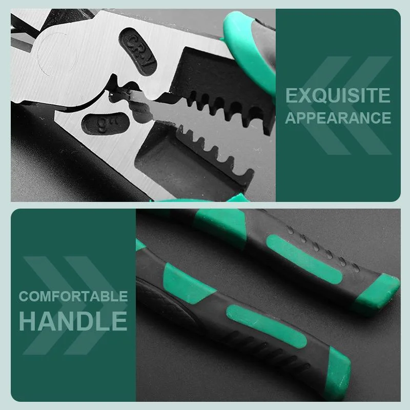 Wire Cutter Super Alloy Wire Stripper Demolisher Pliers Universal Needle Nose Electrician Metalworking Professional Tool