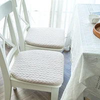 Scandinavian Simple Dining Chair Cushion Chair Buttock Cushion Cotton Four Seasons Office Thickening Non-slip 40x43cm 4