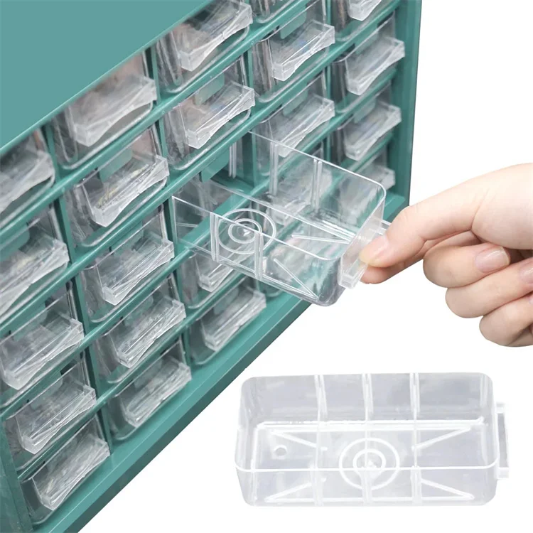 Portable Stackable Screws Storage Box Electronic Parts Screw Organizer  Toolbox Storage Tool Plastic Parts Organizer Box - AliExpress