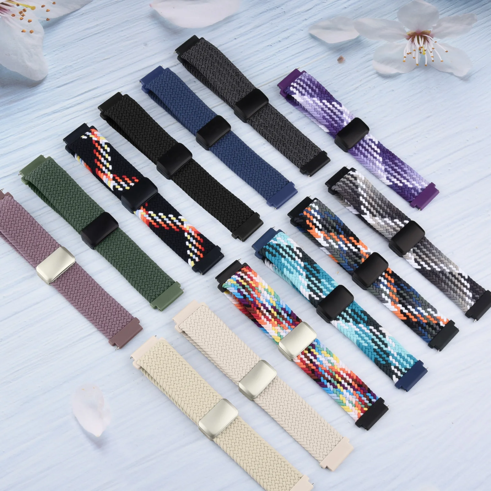 Braided Magnetic Strap - 22mm Adjustable Band