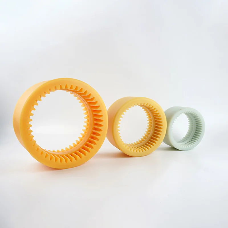 Inner tooth nylon sleeve inner tooth gear coupling accessories oil pump motor special joint high torque connection sleeve shaft coupler flexible coupling shaft connector rigid shaft coupler