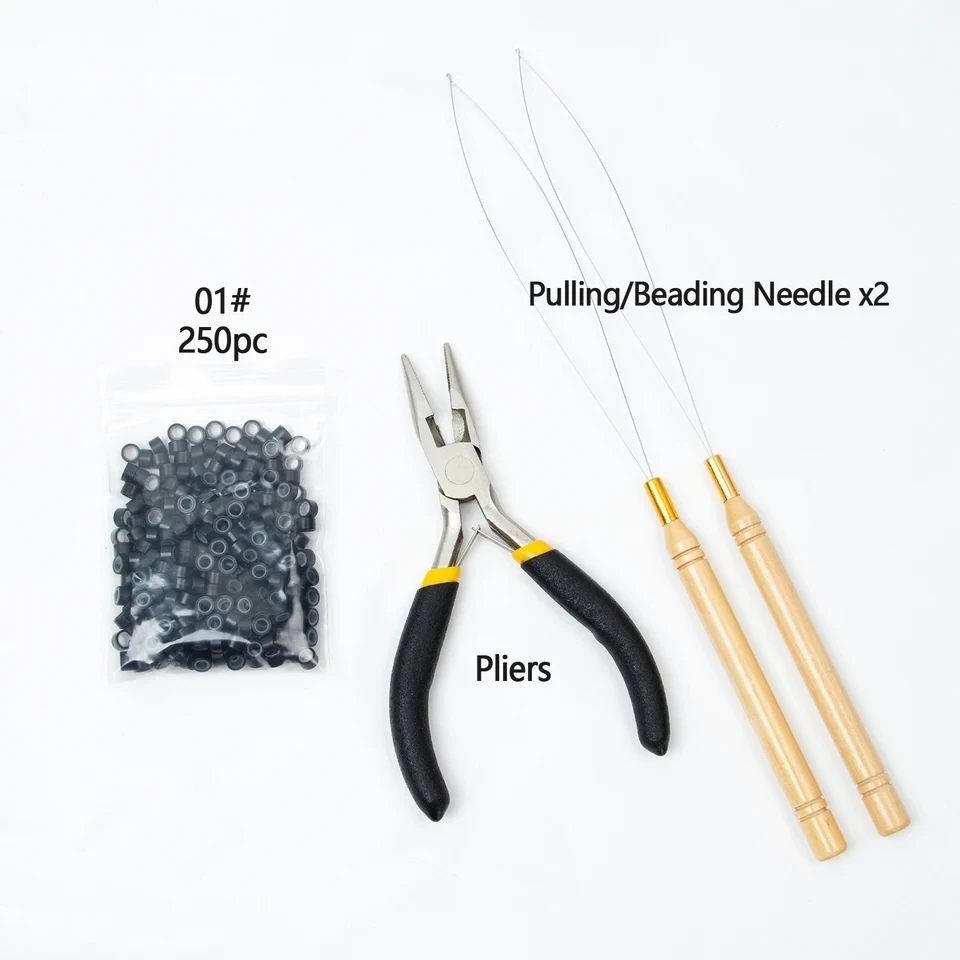 Hair Extension Pliers Microlink Hair Extension Metal Steel Pliers Micro Nano Rings