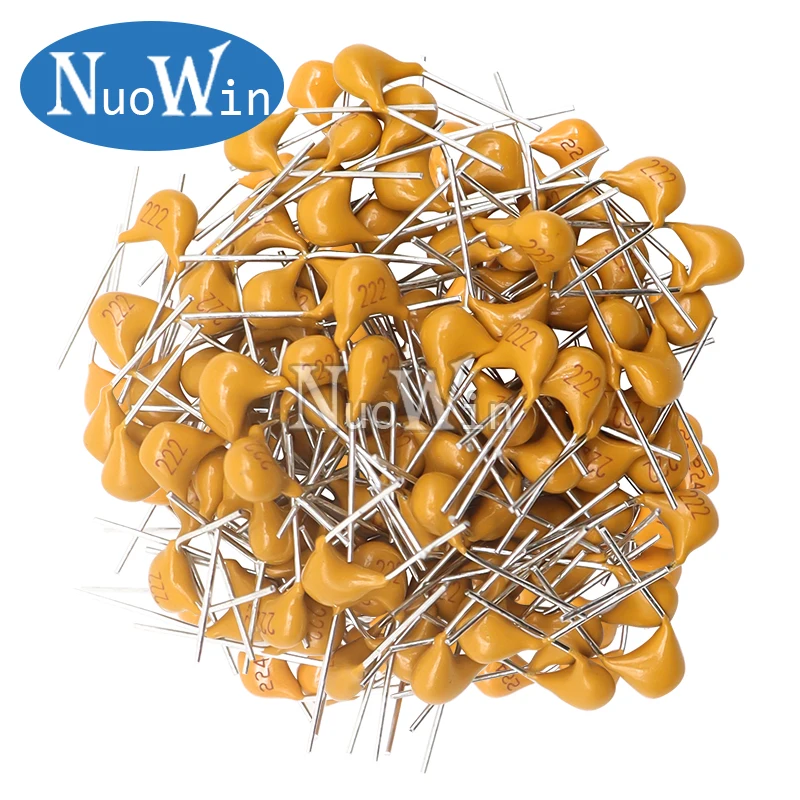 Ceramic Capacitor Multilayer Capacitor 100PCS MLCC Monolithic Ceramic Capacitor 10PF-2.2UF 50V P = 5.08mm