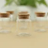 6 Pcs/lot 32*47*60mm 60ml Little Glass Jar empty Glass Bottle Stopper Spicy Storage Jars spice Containers Candy Vials 2