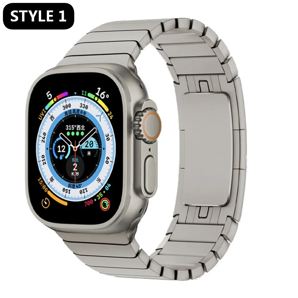 سوار ربط لساعة ابل ، الترا 2 ، 49 مللي متر ، 9 ، 8...