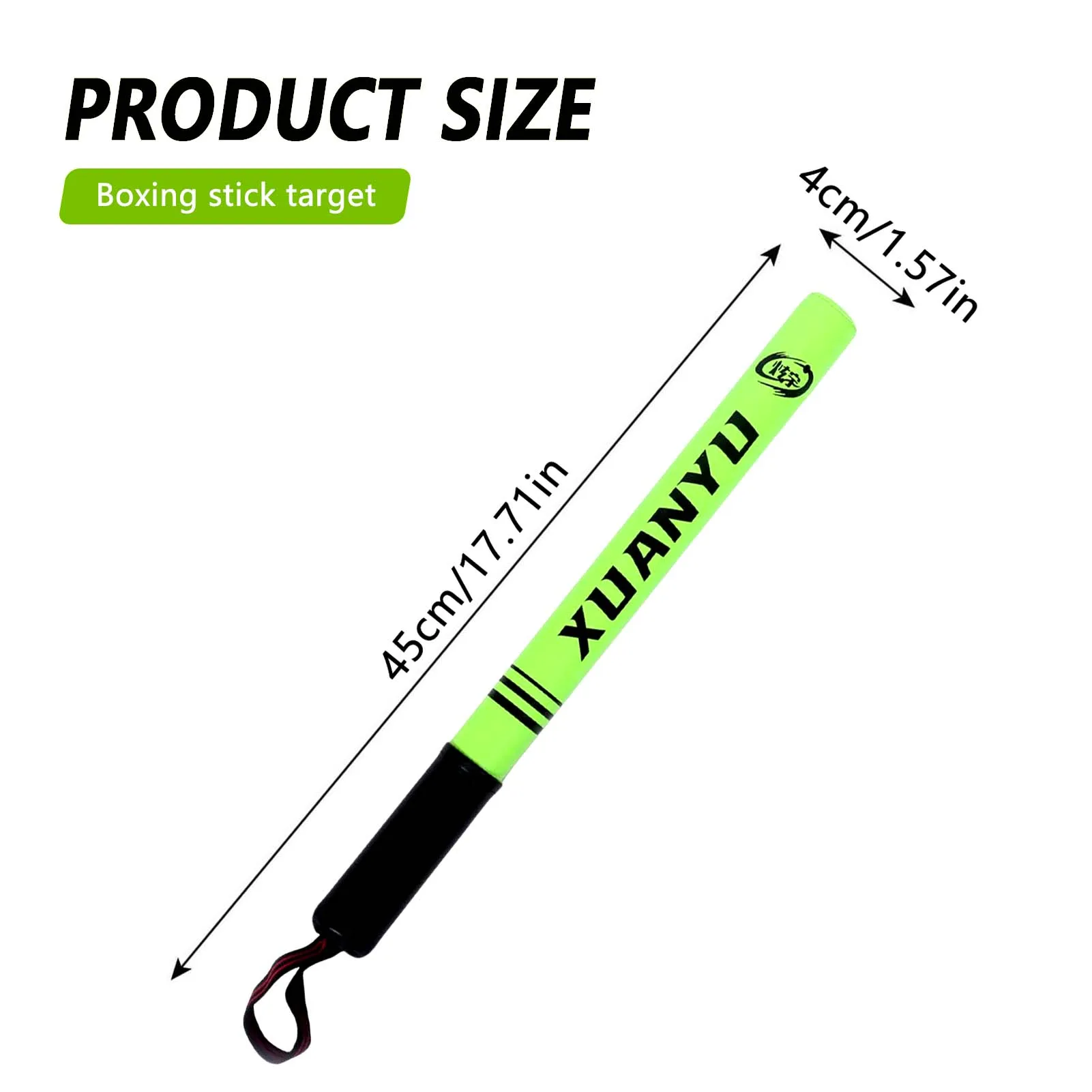 PU Leather Boxing Training Sticks Fighting Speed Reaction Training Sticks Suitable for Beginners Practice