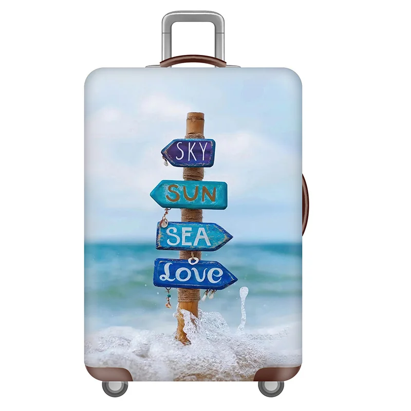 Designer Flowers Luggage Protective Cover Suitable 18-32 Inch Trolley Suitcase Dust Cover Perfect Elasticity Travel Accessories