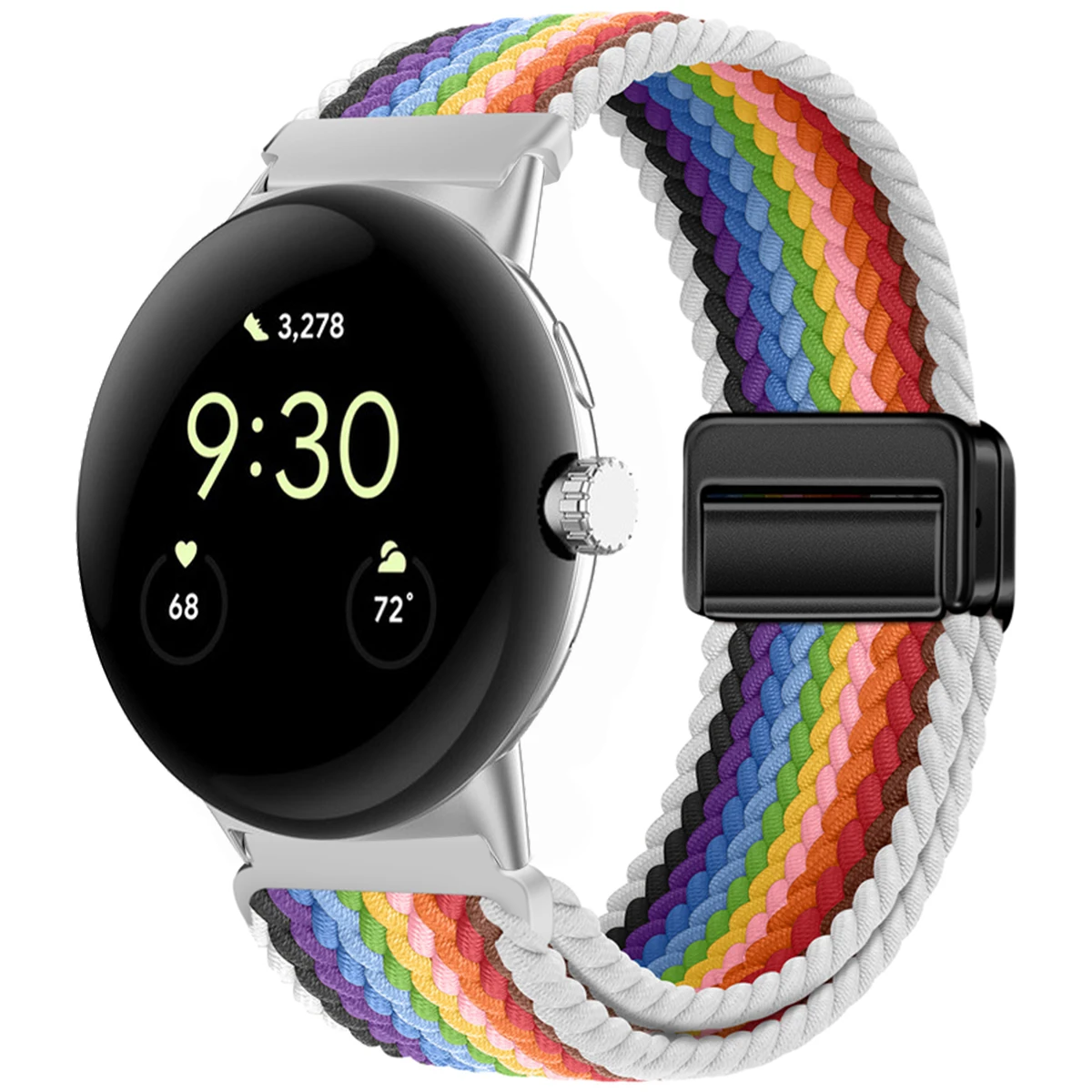 Braided Nylon Magnetic Wristband Bracelet Accessories