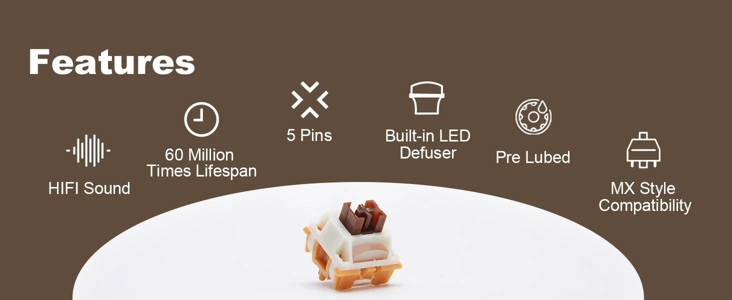 café caramelo, teclado mecânico de jogos hot-swap, 35pcs pack
