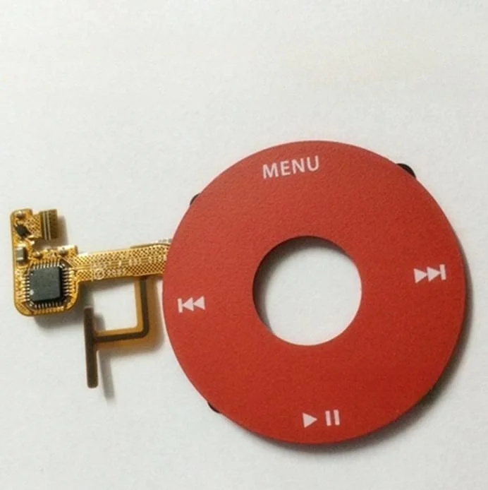 Plaque Faciale Verte Pour IPod Classic 6e/7e Génération - Remplace La Façade Et La Roue Centrale
