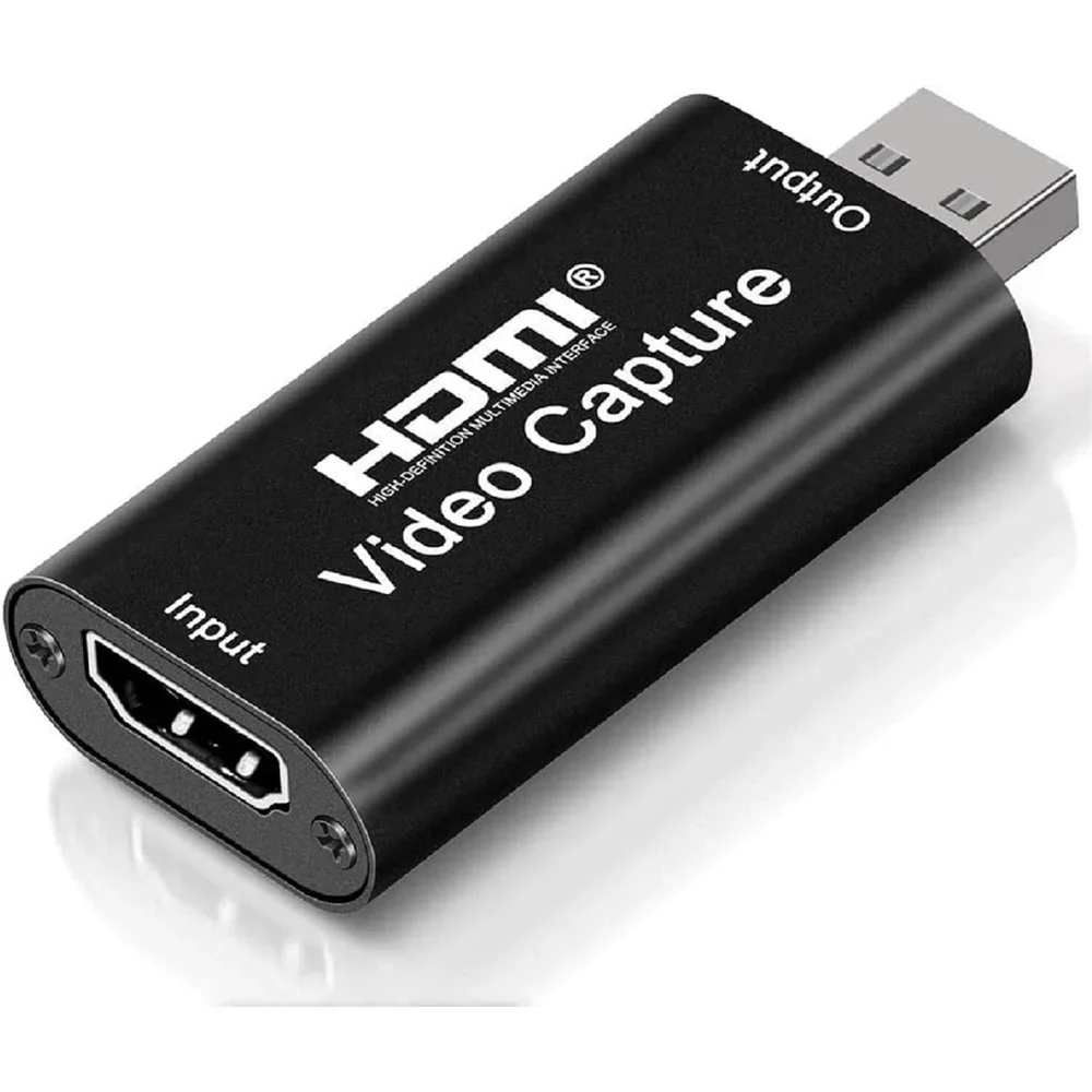 4K HDMI-Compatible Video Capture Card Streaming Board Capture USB 2.0 1080P Card Grabber Recorder Box for PS4 Game DVD Camera 1