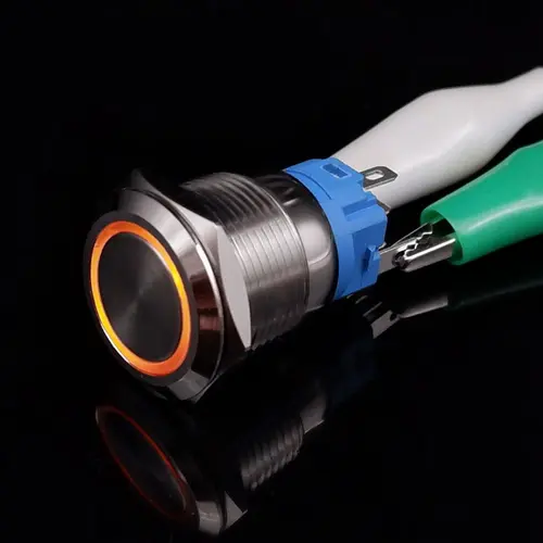 On Off PC Power Metal Waterproof Push Button Switch 12v for Car Ignition Switches Momentary/Latching NC 5V 220V 12 16 19 22 mm - Image 15