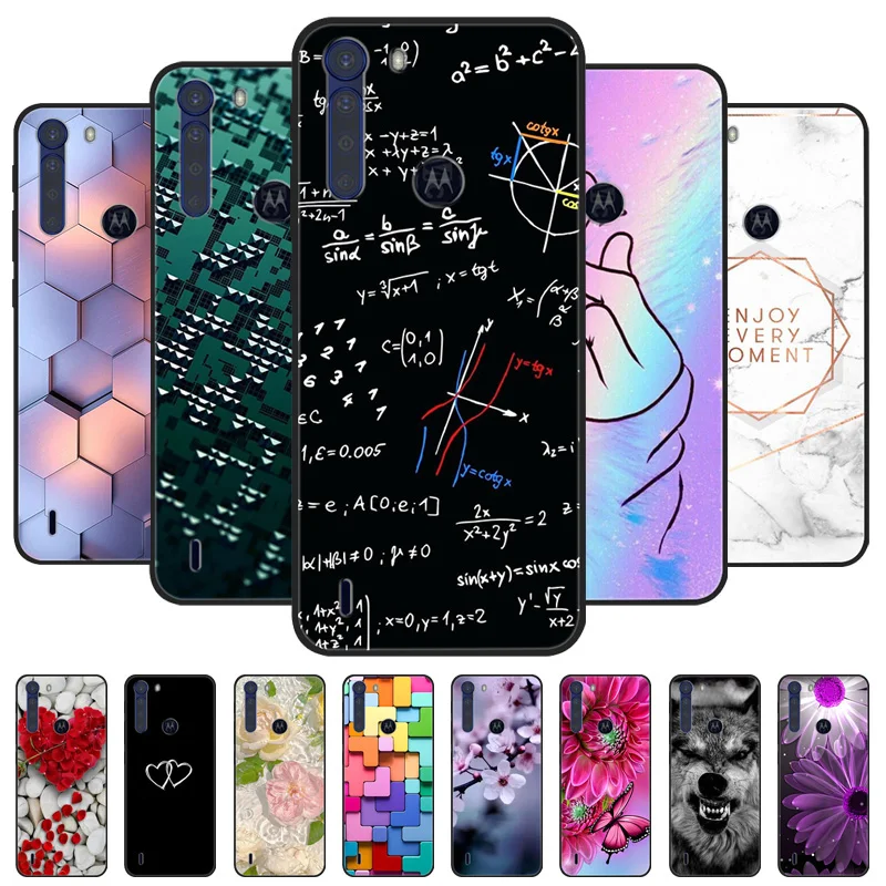 Black Bumper Soft Silicone Phone Case - Sleek Protective Cover