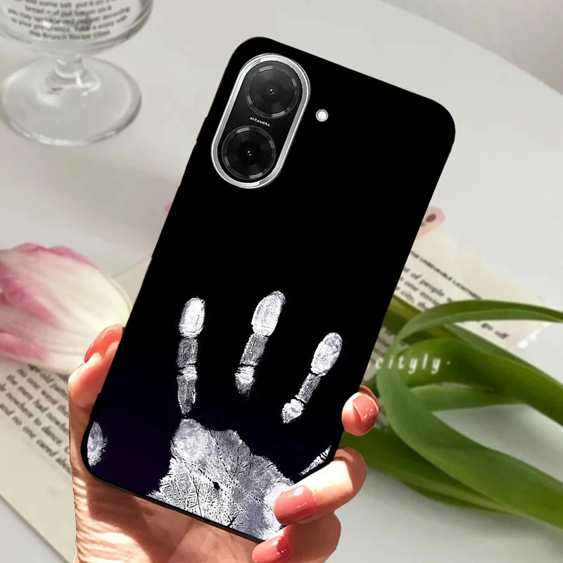 Fashionable Painted Soft Silicone Phone Case - Stylish Protective Cover
