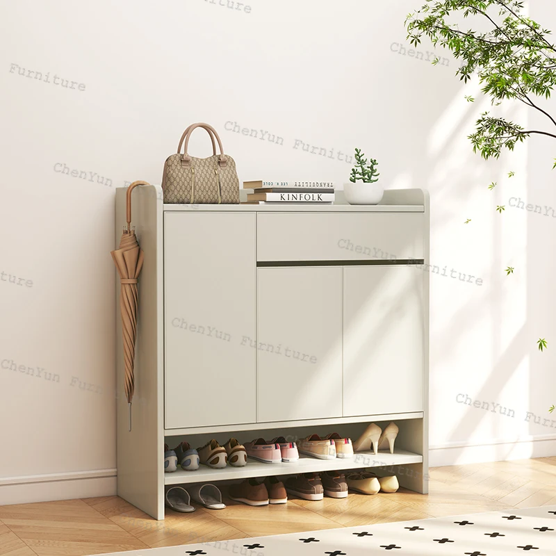 크림 스타일 수납 신발 캐비닛, 미니멀리즘 럭셔리 홈 가구, 다층 실내 신발 캐비닛, Armario De Zapatos