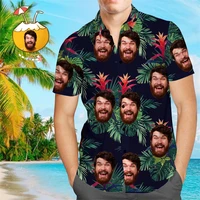 Unisex Hawaiian Shirts Custom Funny 3d Diy Print Button Shirts Short Sleeves/long Sleeves Hawaii Shirt Tops European Size 6xl 1