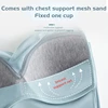 Sexy push-up bra for women. Made from seamless ice silk, this top bra provides ultimate comfort and support. Whether you're sleeping or working out, our unwired ring sleep lingerie is the perfect choice. Stay confident and invisible with our fitness sports bralette.