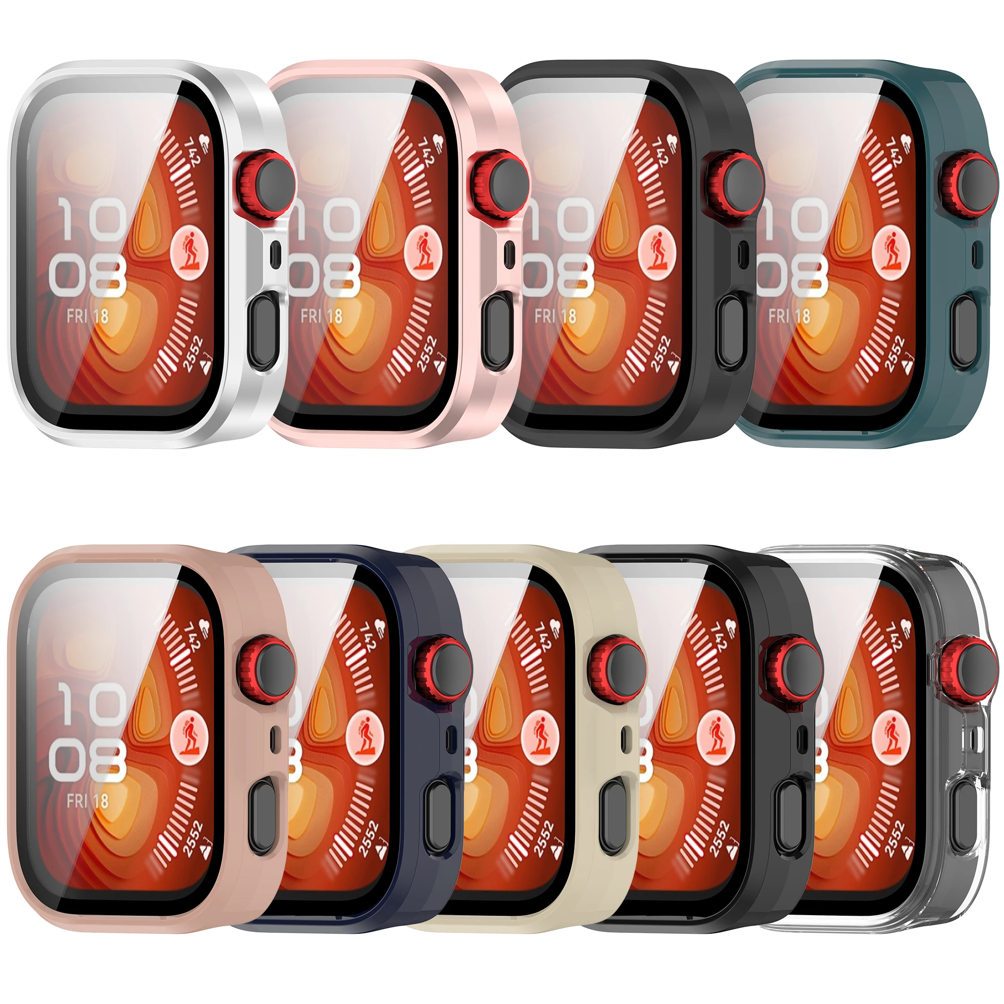 Premium Full Screen Protector with Tempered Glass - Durable Shell Frame Cover