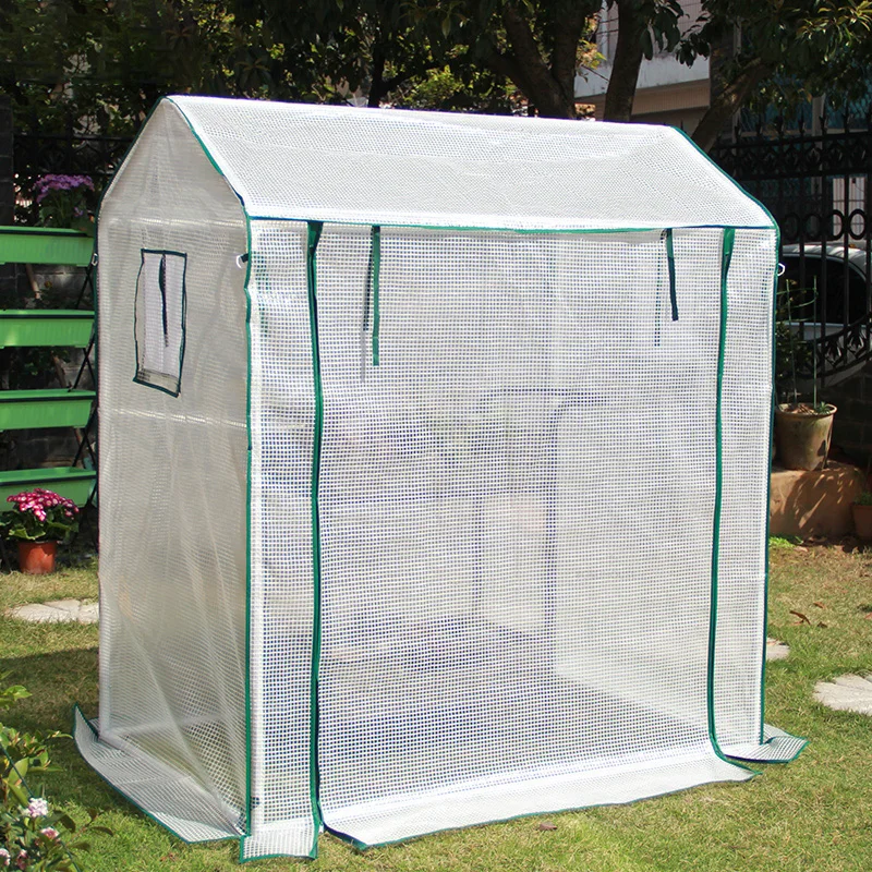 Walk In Household Garden Greenhouses Indoor Vegetable Outdoor Solar Garden Greenhouse Cold-proof and Rain-proof Buildings