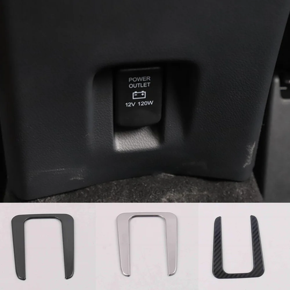 Telaio Interruttore Accendisigari Per Sigaretta Posteriore In Acciaio Inossidabile Per Mitsubishi Eclipse Cross 2017 2018 2019 2020