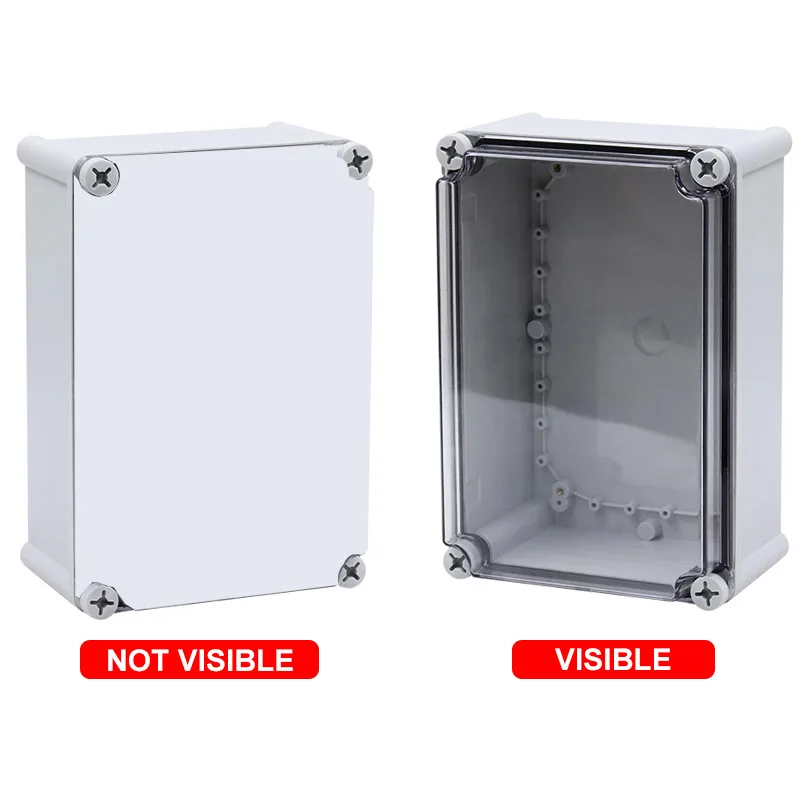 PROJECT BOX, COPERTURA in Plastica ABS IP67 Scatola Di Giunzione Elettronica, Cu EUR 29,99