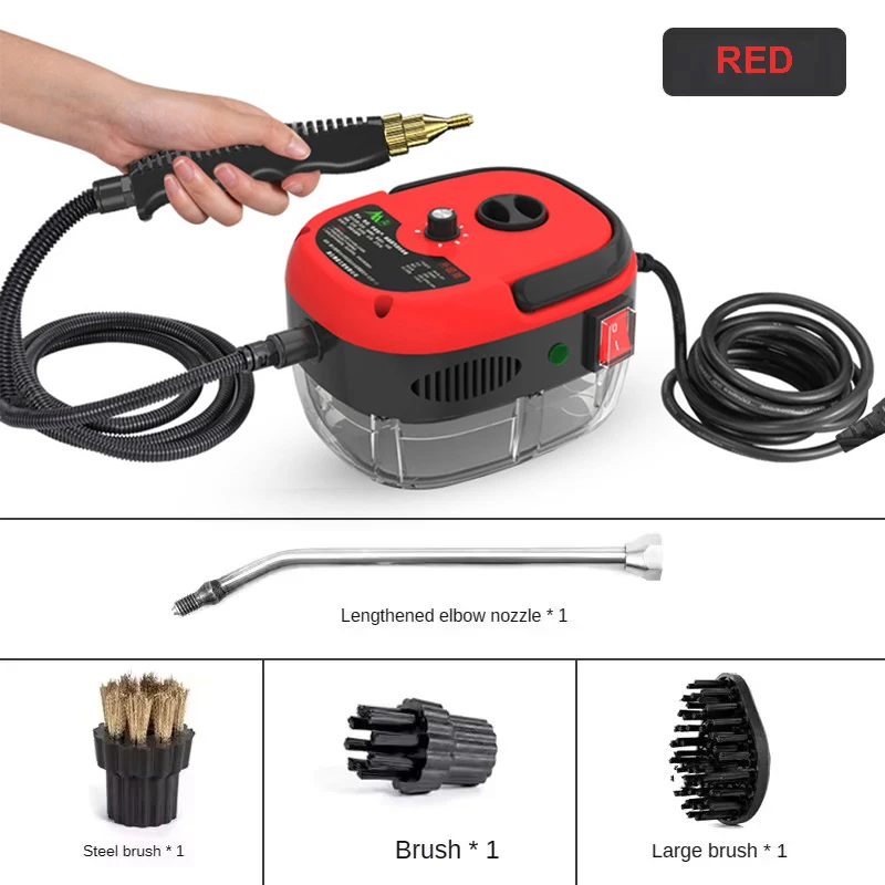 منظف بخار محمول باليد بقدرة 2500 وات، ماكينة تنظيف...