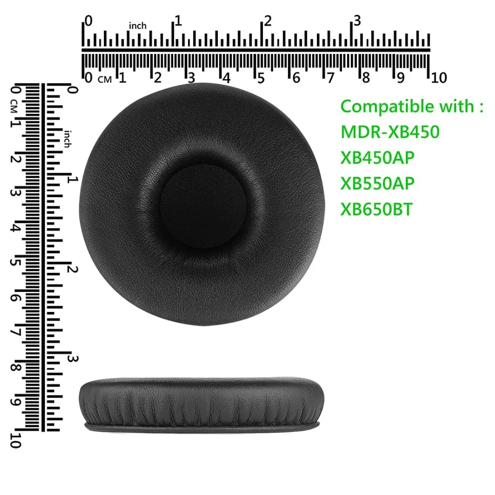 Replacement high quality Protein skin Ear Pads Suitable for Sony MDR-XB550AP MDR-XB450AP MDR-XB450 MDR Headphones