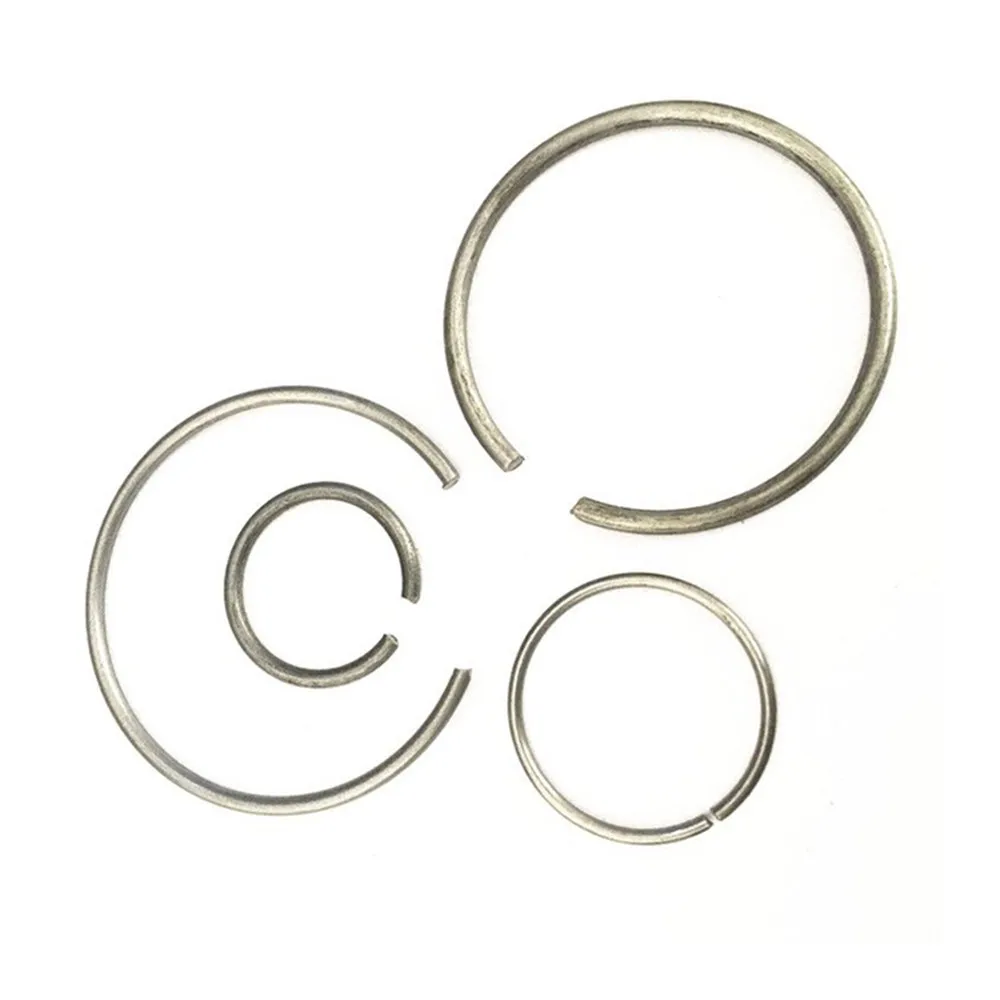 5PcsWireDiameter18mmSUS304StainlessSteelCCirclipsRoundWire