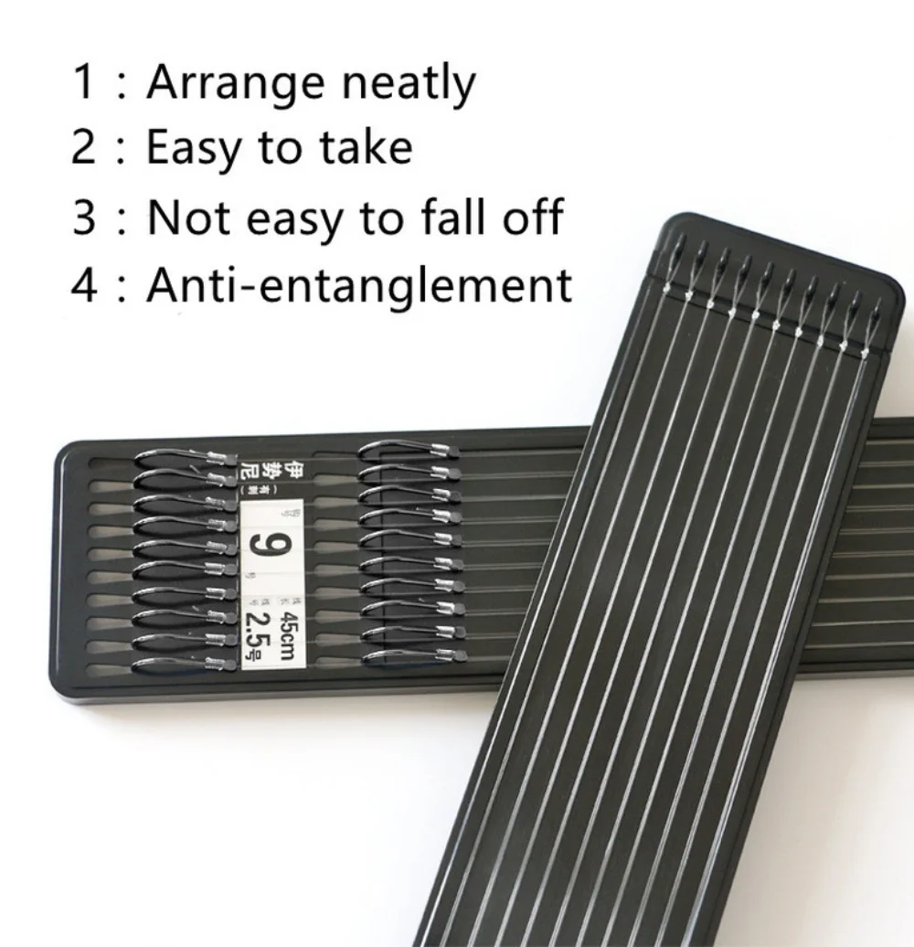 20 Hook /10 Pair of New Fine Packaging Fishing Tackle Fishing Line Double Hook Manual Double Hook Fishing Hook Bait