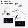 Light Accessories for DIY Model Blocks Connect Cables Power Supply Sockets Power Splitter Bit light USB Cable Strip Light 2