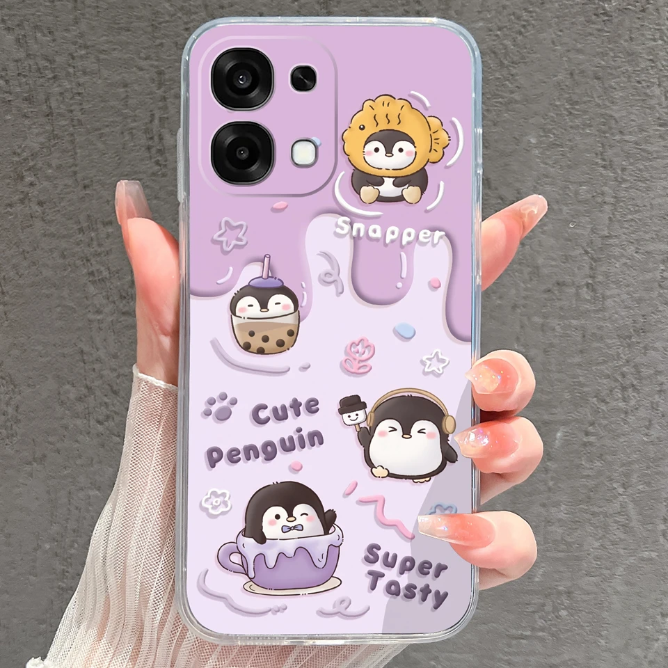 Pretty Butterfly Goldfish Drop-Resistant Lightweight Clear Bumper Case