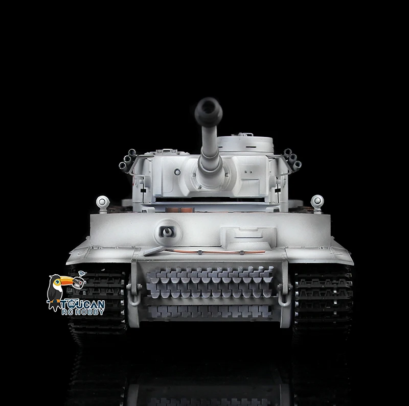 1/16 HENG LONG 7.0 메탈 타이거 I RTR RC 탱크 3818 360도 회전 포탑 TH17280-SMT4 포함