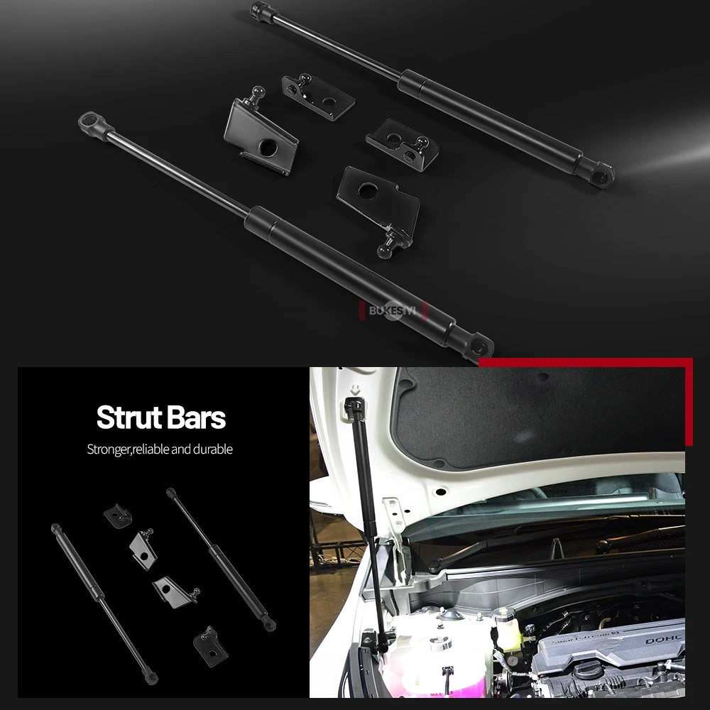 2pcs Front Engine Hood Bars Lift Supports Gas Spring Shocks Dampers Hydraulic Rod For Kia Sportage NQ5 5 gas spring