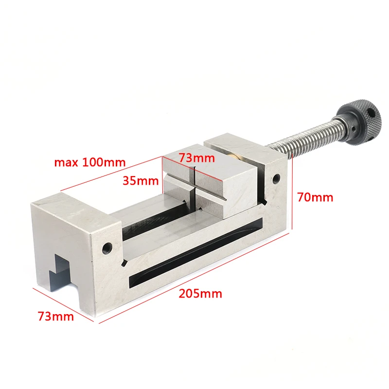 3 Inch High Precision Right Angle Vise Grinder Cnc Vise Gad Tongs For