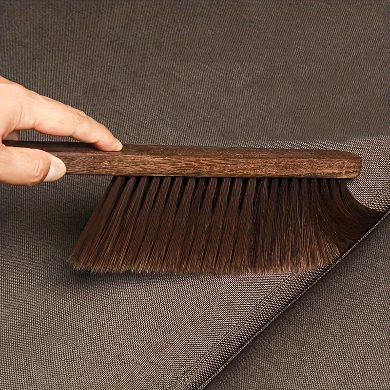Cleaning Wooden Handle Brush - Long Handled Soft Bristled Brush, Used For Cleaning Cars/Beds/Sofas/Furniture, Dust Removal Brush
