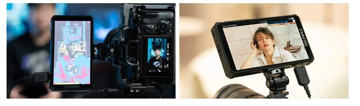 FEELWORLD PS6 5.5" On-Camera Field Monitor IPS FHD1920x1080 4K OLED Touch Screen