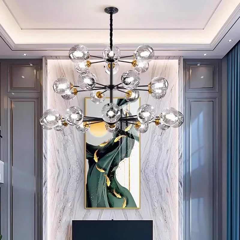 Modern home decor led lights pendant light lamps for living room Chandeliers for dining room hanging light indoor lighting