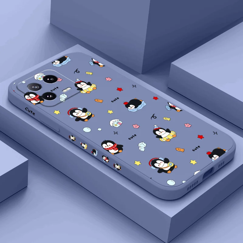 Adorable Penguin Silicone Phone Case - Fun and Durable Cover