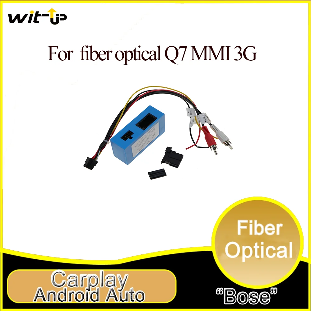 Witup Car Stereo Radio D2b Optical Fiber Decoder Most Box For Benz Sl