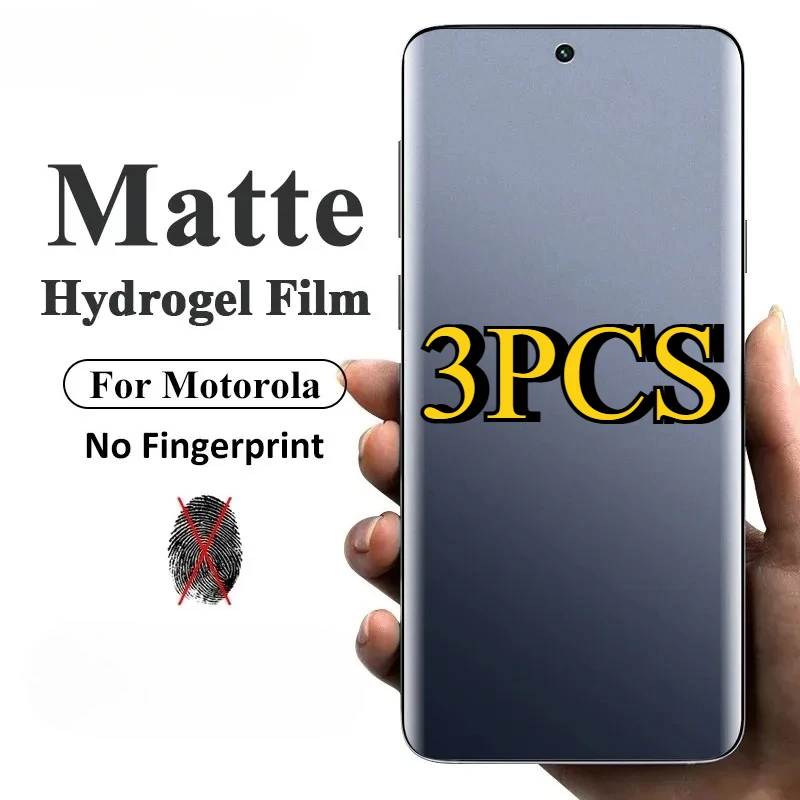 3-Pack Matte Hydrogel Screen Protector Film