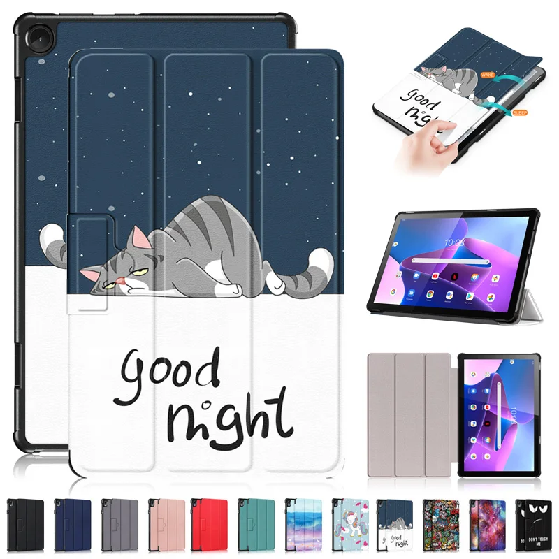 para Coque Lenovo Tab M10 3rd Gen Case 10 Polegada Tb328fu Tb328xu Bonito Pintura Inteligente Capa para Funda Lenovo Tab M10 Gen Case Crianças