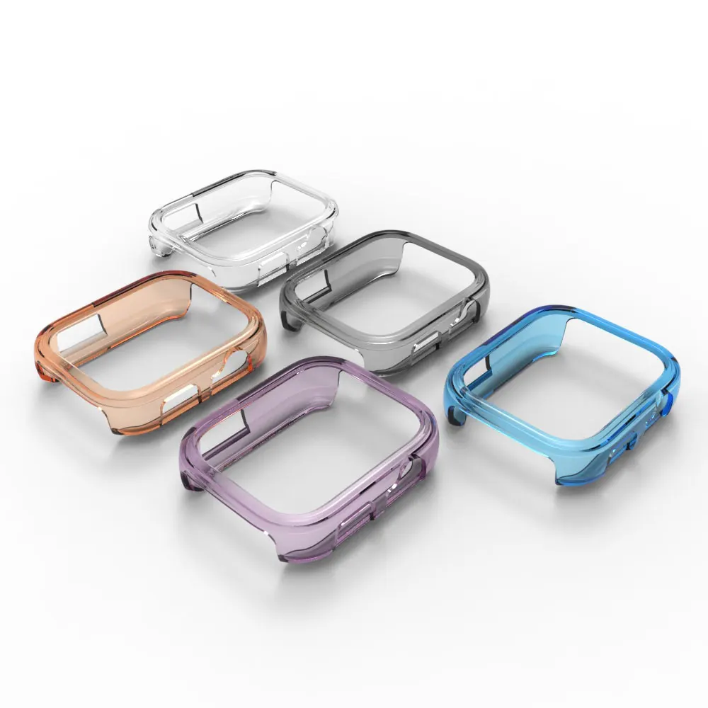 Huawei Watch Fit 3 케이스 용 TPU PC 보호대 시계 케이스 Huawei Fit3 액세서리 용 올라운드 범퍼 스크린 커버 케이스