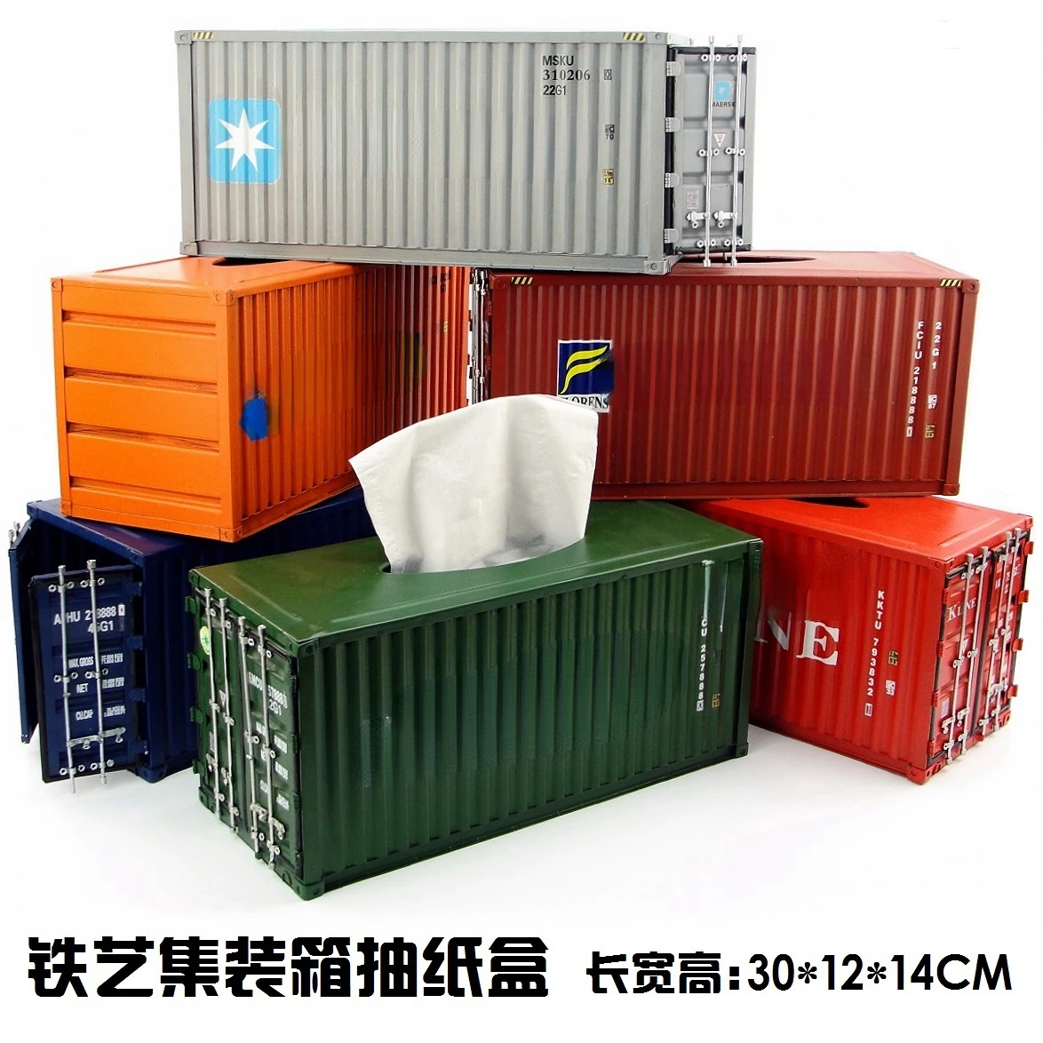 

Container Tissue Box American Creative Retro Paper Extraction Box Handmade Wrought Iron Container Shape Tissue Box
