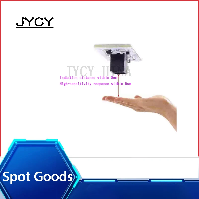 Hand Sweep Sensor Switch Module for 5V-12V-24V 72W LED Lights for Interior Cabinets, Wardro, and Shoe Racks