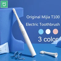 Xiaomi T100 Electric Toothbrush Teeth Brush Heads Mijia T100 Electric Oral Deep Cleaning Toothbrush Two-speed Cleaning 2