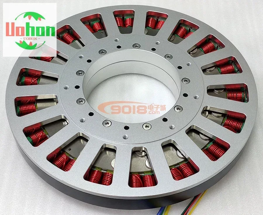 

600W Large Permanent Magnet Brushless DC Motor, Ultra-low Speed, Large Torque and Torque Motor, Large Diameter and Ultra-thin