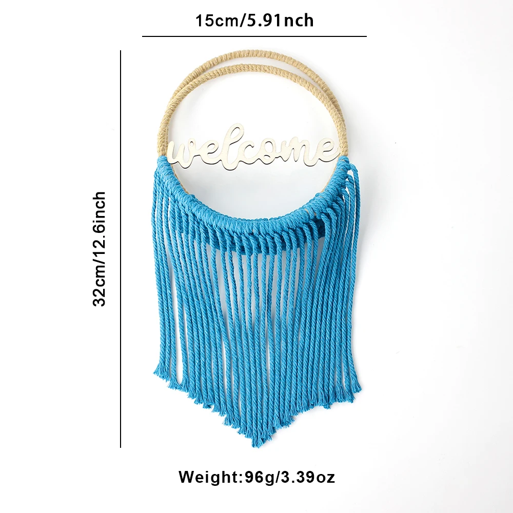 Boho Hanging Basket Weaving Kit 4